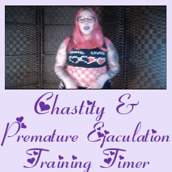 premature ejaculation training timer chastity clip