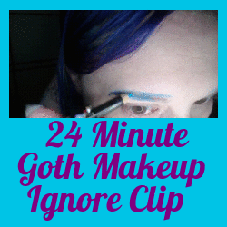 goth fetish makeup ignore clip by Mistress Kiara
