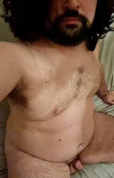 Chubby Loser Shows Off His Tiny Little Penis