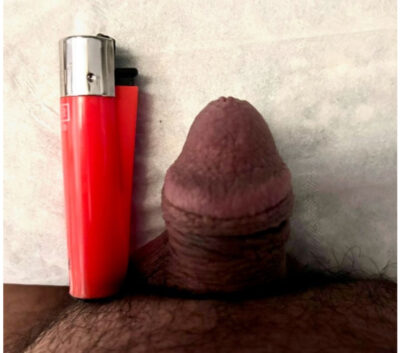 cock vs lighter – size challenge